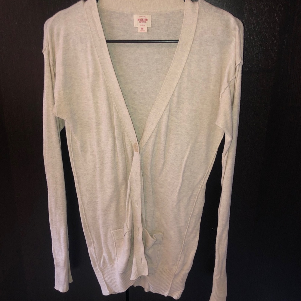 White massimo cardigan